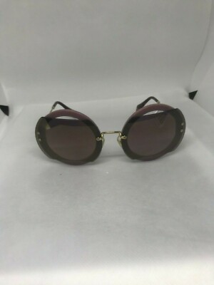 MIU MIU MU06SS VIZAD4 Pink Gold/Pink Gradient Mirror Women display picture 2