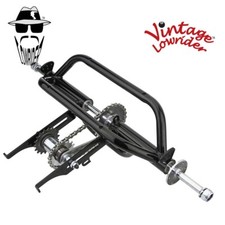 VINTAGE BLACK TRIKE CONVERSION KIT 1 SPEED COASTER 5/8 AXLE 12/16" BICYCLES.