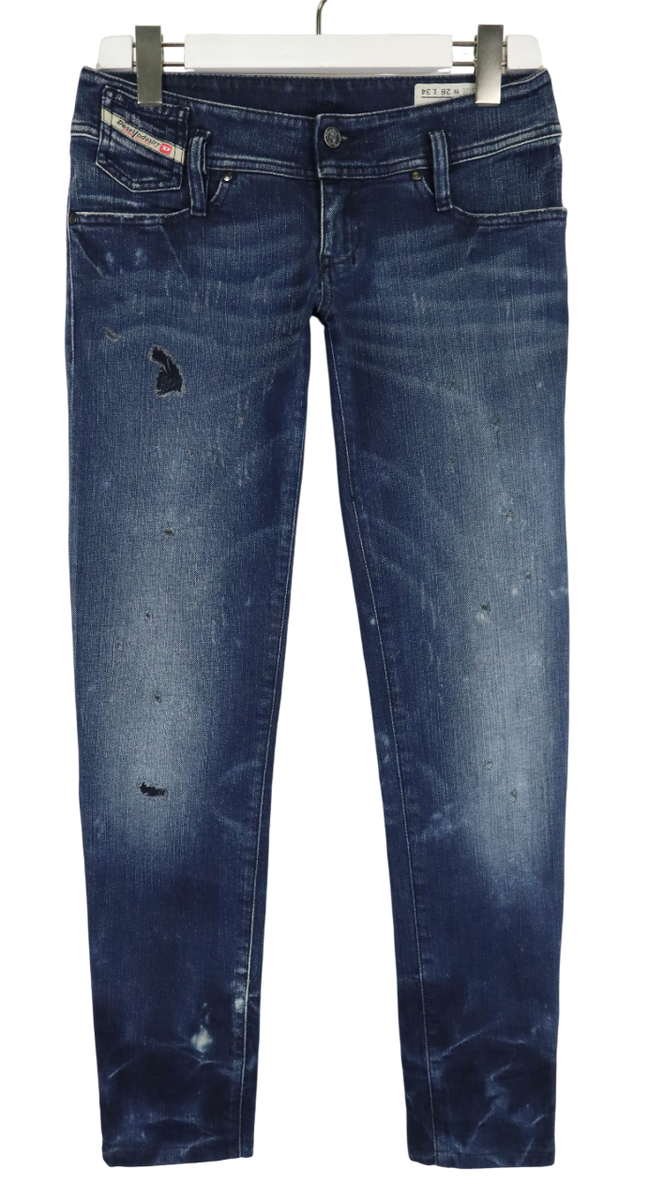 DIESEL Matic Stretch 008WW Jeans Women's W28 L30 Low Waist DIESEL Matic Stretch 008WW Jeans Women's W28 L30 Low Waist