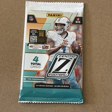 1- Factory Sealed Pack 2024 Zenith Football From Blaster Box Drake Maye RC Yr