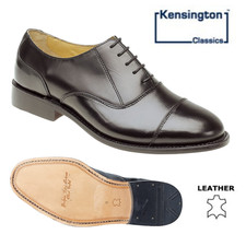 Kensington All Leather Shoes Capped Oxford Cadet Goodyear Welted Sole UK 7-11