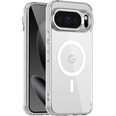 Clear Magnetic Case for Google Pixel 10 Pro XL 6.8 inch Anti-Yellowing Shockproo