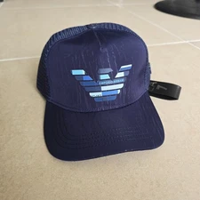 Emporio Armani EA7 Classic Men's Baseball Cap Blue