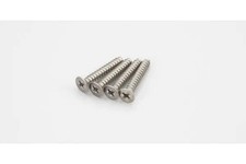 Kyosho Part 1-S34025TPT TP Flat Head Screw Titanium/M4x25/4pcs 