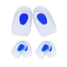 4pack-Gel Heel Cups for Kid's SportTraction Shock Absorbing Lightweight/Kids ...
