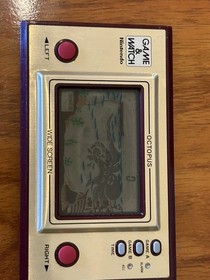 Octopus Nintendo Game & Watch 1981 OC-22 Working Vintage