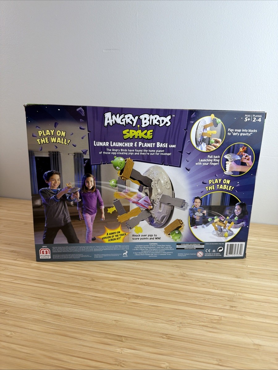NEW Angry Birds Space Lunar Launcher & Planet Base Game - 2013