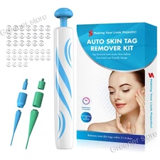 Natural Painless Auto Skin Tag Removal Kit with Bands for Easy Tag Removal xxb.