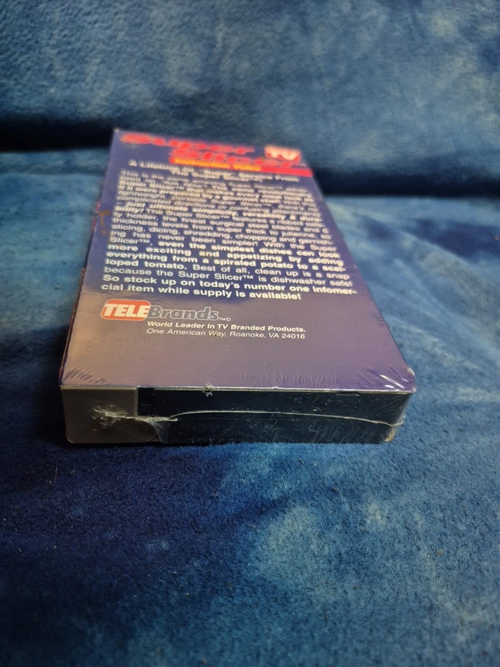 VTG 90s Super Slicer VHS As Seen On TV RARE Cult Informercial TeleBrands - Image 3 of 4