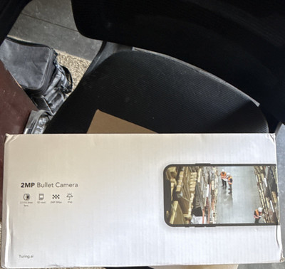 Turing TI-NVB02VSL 1080p IP Bullet PoE Wired Outdoor Camera White