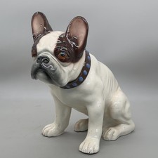 Art Deco Keramos Wiener Werkstatte Ceramic French Bulldog Figurine 4497