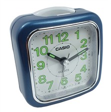 Casio Wecker Analog blau Tagesalarm Neo-Display TQ-142-1EF