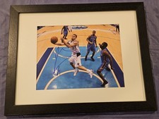 JJ Barea Signed Framed 8x10 Photo – Dallas Mavericks vs Oklahoma City Thunder