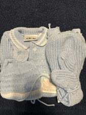 Vintage Knitted Infant Outfit