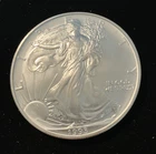 1993 American Silver Eagle ASE 1oz .999 Fine Silver BU In Capsule