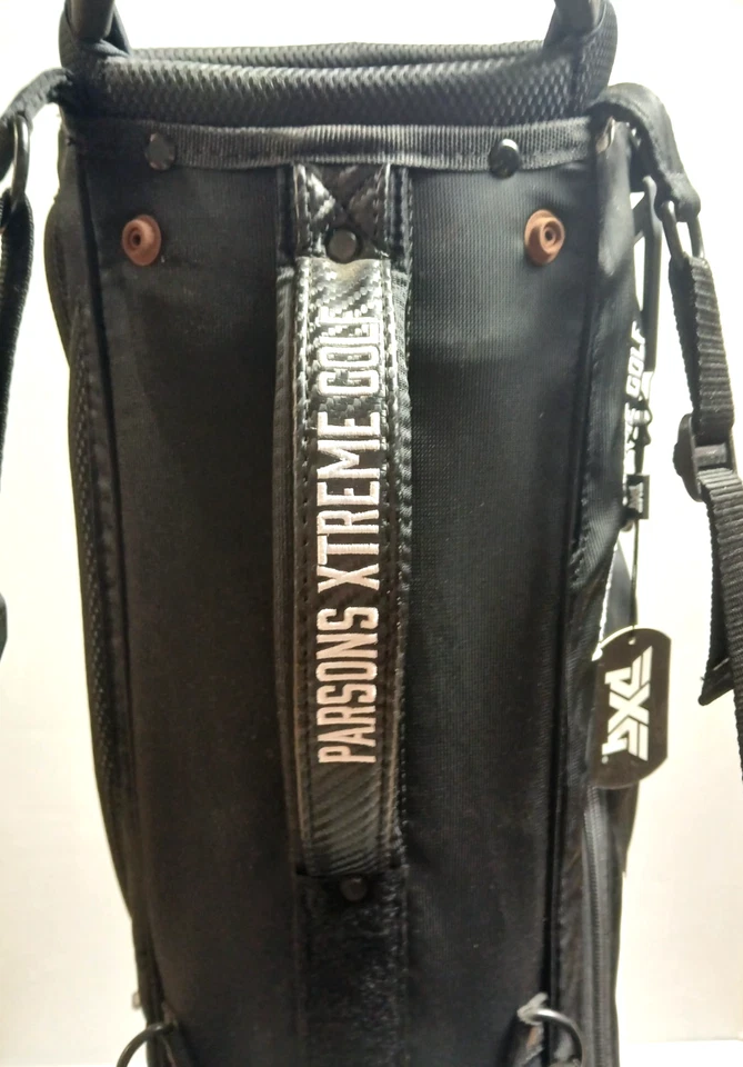 Bolsa de pie de golf ligera PXG Xtreme, divisor de 4 vías, 8 bolsillos Foto 3 de 4