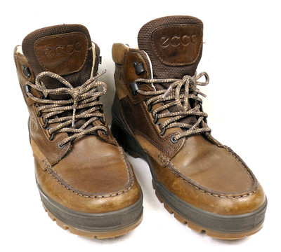 ECCO Track 25 Leather Boots Anniversary Brown Gore-Tex Men's Euro 43/US 9-9.5 M