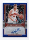 2023-24 Contenders Optic Jakob Poeltl Perennial Contenders Blue Auto /49 -