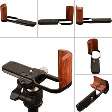 For Nikon Zf Handmade Wooden handle Grip L Plate Alloy Base