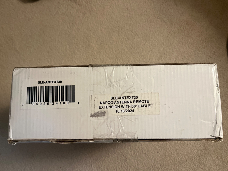 New Sealed Box Napco Starlink Antenna Extension Kit SLE-ANTEXT30
