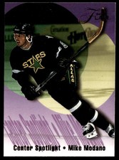 1994-95 Flair Center Spotlight Mike Modano Dallas Stars #9