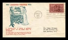 DR JIM STAMPS US LOUISIANA PURCHASE SESQUICENTENNIAL FDC SCOTT 1020 COVER