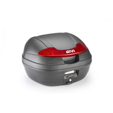 Topcase GiVi E340 Vision Monolock&reg; schwarz mit roten Reflektoren 34 Liter