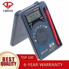 LCD Voltmeter Tester Tool Mini Auto Range AC/DC Pocket Digital Multimeter XB866