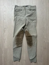 Tredstep Symphony Solo Riding Breeches 24 Regular Tan Sock Bottom