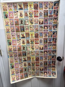 1986 Topps Garbage Pail Kids 5th Series Card Set Uncut Sheet Vintage