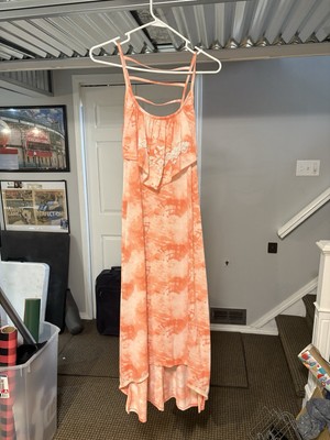 Miken Women s Swim Pink/Orange/White Dress Size Medium