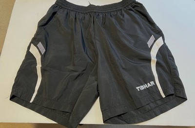 Tibhar Table Tennis Shorts Black,  Size M