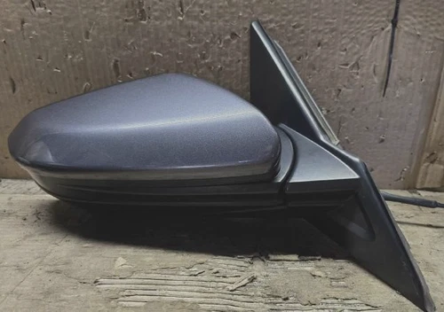 2018-2021 Honda Civic Right Passenger Power Door Side Mirror Gray Used