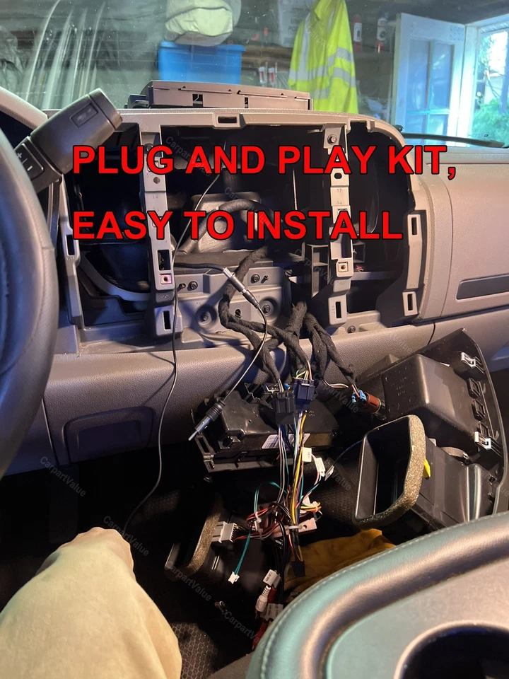 For Chevrolet Silverado 1500 2008-2013 Android 13 Carplay Radio GPS WIFI FM 32G - Image 2 of 4