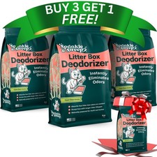 Litter Box Deodorizer - Cat Litter Deodorizer Non Toxic and Safe for Kittens ...