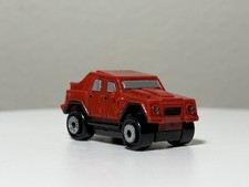 Micro Máquinas Galoob Lamborghini LM 002 Micro Luces Rambo Batería Nueva FUNCIONA