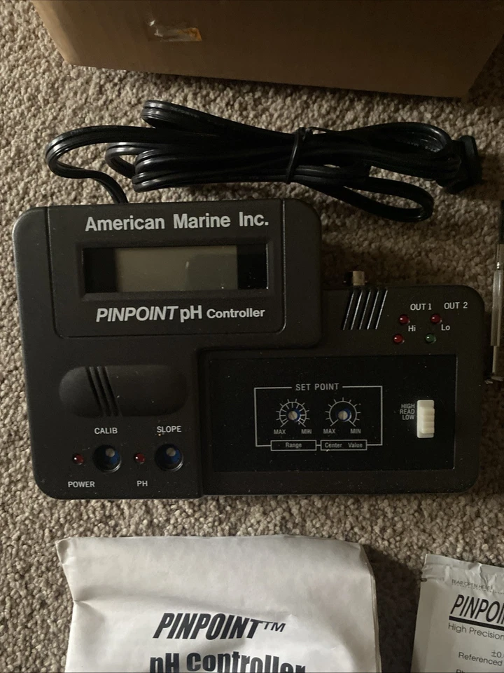 AMERICAN MARINE PINPOINT PH CONTROLLER - AQUARIUM WATER TESTER METER - Image 2 of 4