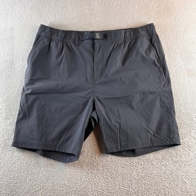 Merrell Mens Hiking Shorts Gray Size 40 Belted Recycled Nylon JMS26339 Outdoor