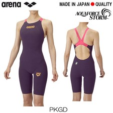 ARENA Aquaforce Storm MF Open Back WA Approved FINA 2026 AS6SRC02L PKGD M size