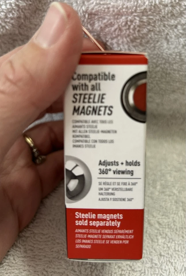 Nite Ize Steelie 360° Magnetic Mount Tension Vent Mount NEW NIP (H1) - Image 2 of 4