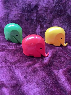 3 Spardosen  Dresdner Bank Elefant DRUMBO Design Luigi Colani 