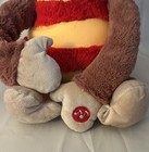 Mushabelly Jay at Play 2006 brown Zachary Ape Monkey plush makes sounds 20" tall — photo 5