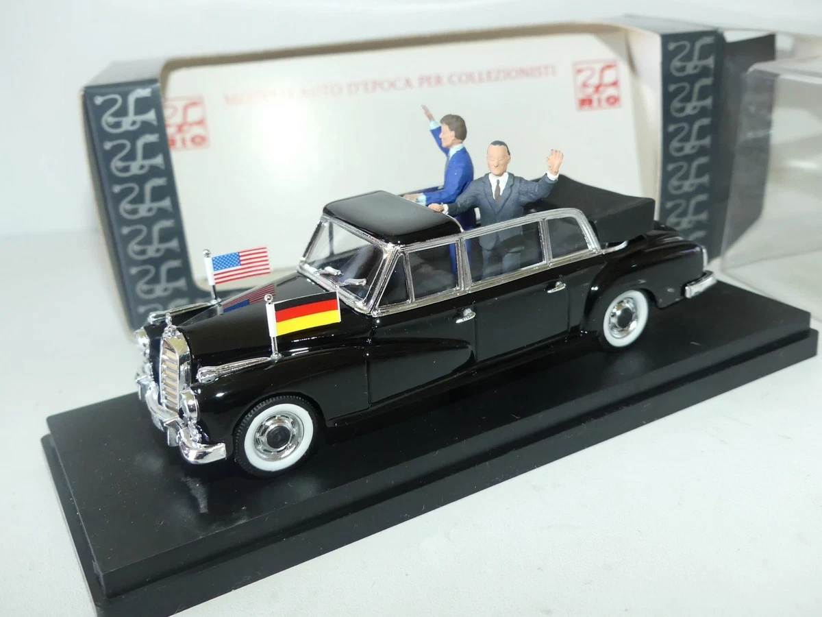 Miniature Voiture Rio 4353 - Mercedes 1924 - Échelle 1/43 - Noire