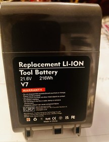 Nuon V7 21.6V 216Wh Li-Ion Cordless Vacuum Replacement Battery NEW