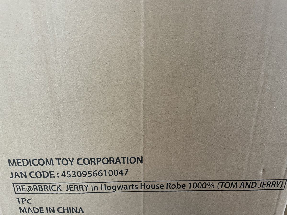 BE@RBRICK Jerry in Hogwarts House Robe 1000% Tom And Jerry BE@RBRICK Jerry in Hogwarts House Robe 1000% Tom And Jerry