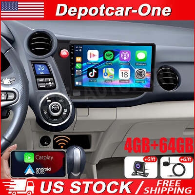 9'' Car Stereo Radio For Honda Insight 2009-2014 Android 14 Apple Carplay GPS BT