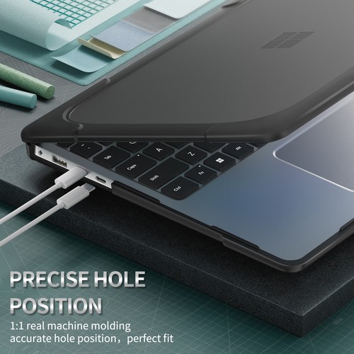 Shockproof Hard Shell Kickstand Case Cover for Microsoft Laptop 7 13.8" (2024) - 第 13/71 張圖片