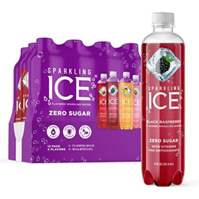 Sparkling Ice Flavored Sparkling Water Drink Purple Variety Pack 17 oz, 12 count