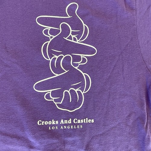 Crooks & Castles Mens Mini Airgun Logo Bundle Tee - Picture 6 of 18
