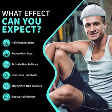 650nm Laser Red Light Therapy Hat Hair Loss Treatment Cap Hair Growth Regrowth